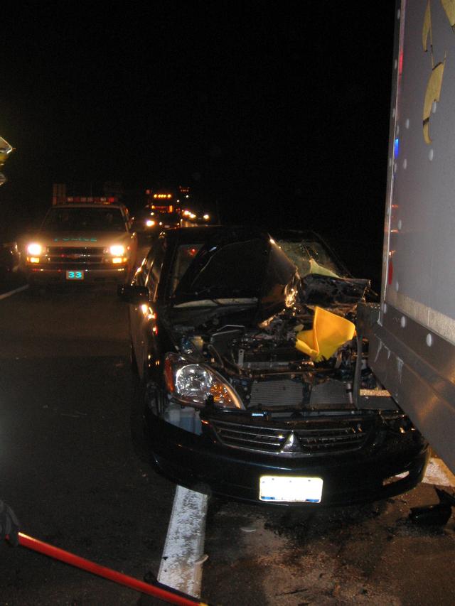 MVA with Extrication - I-684 SB Exit 4 - 01/02/08